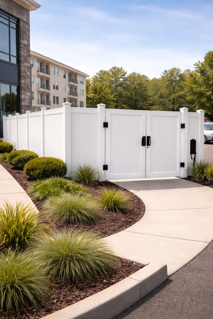 Commercial Vinyl Fencing Solutions