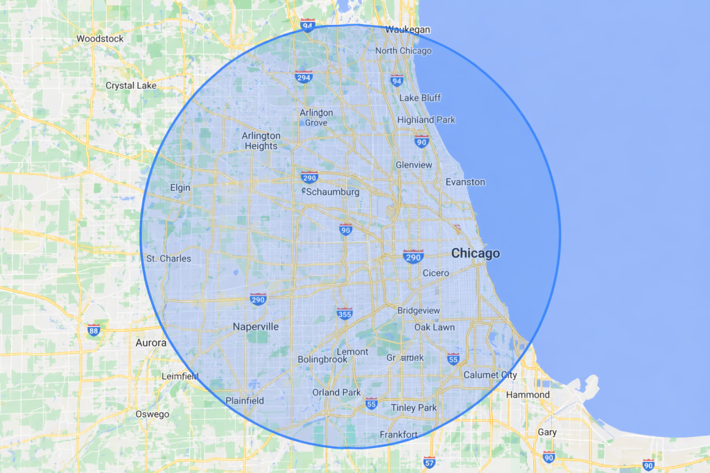 Fencing by Wall - Chicagoland Service Area