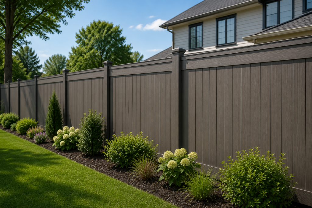 Composite Fence installation