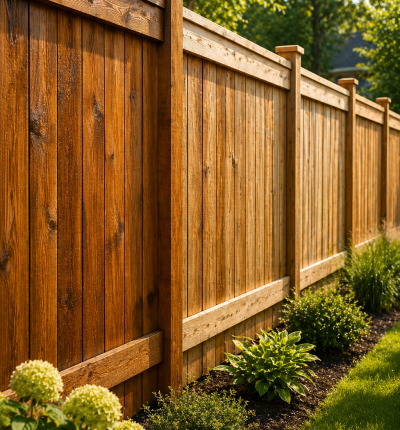 Fencing By Wall for Fence Staining & Sealing